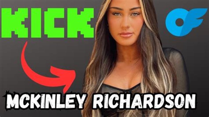 Mckinley Richardson Leaks: A Comprehensive Overview