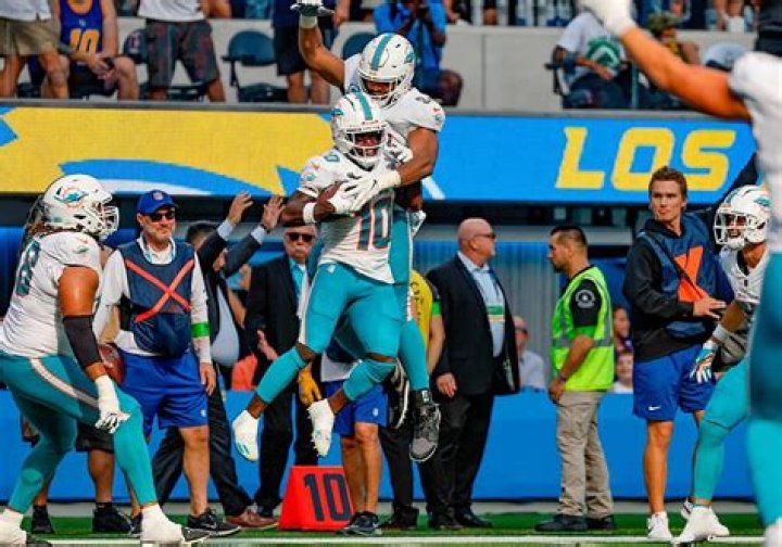 
Miami Dolphins |	Chris Perkins: Yeah, the Dolphins use Tyreek Hill a lot. That’s because no one can stop him	