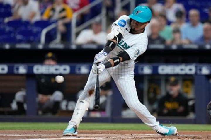 
Miami Marlins |	Dave Hyde: Marlins’ Luis Arraez is the best story in baseball, one hit at a time	