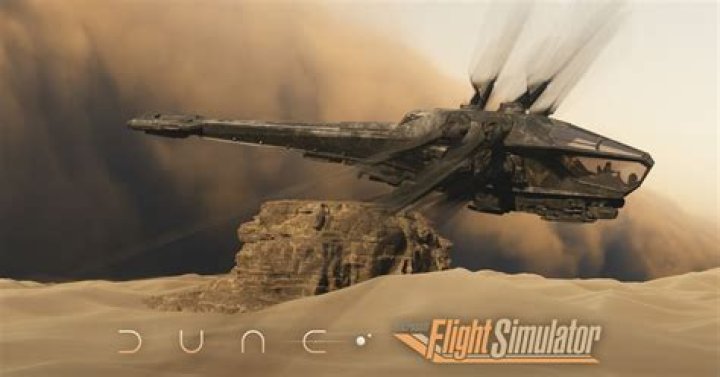 Microsoft Flight Simulator adds Dune’s Ornithopter and planet Arrakis