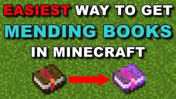 Minecraft: How to Get Mending Books in 1.14
