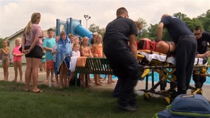 Mock drowning suprises swimmers during Windber Recreation Pool's Water Safety Day