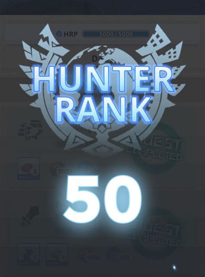 Monster Hunter Now Hunter Rank rewards and unlocks list