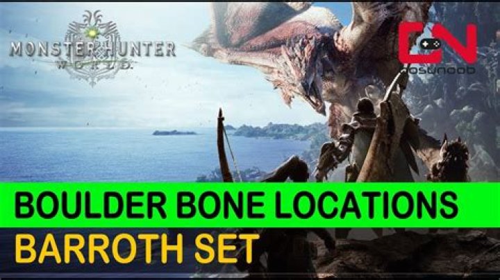 Monster Hunter World: How to Get Boulder Bone