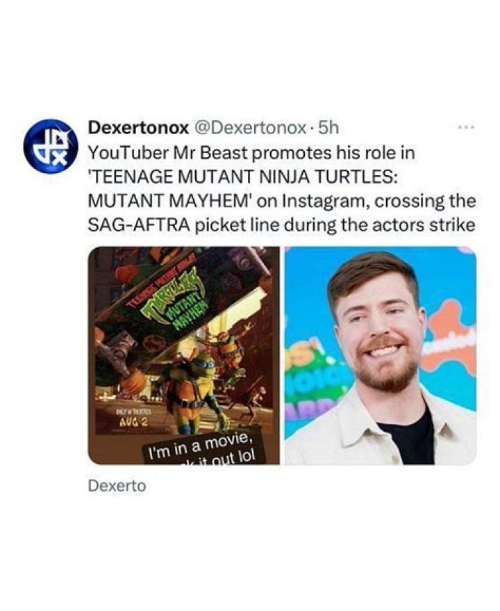 Mutant Mayhem amidst SAG-AFTRA strike