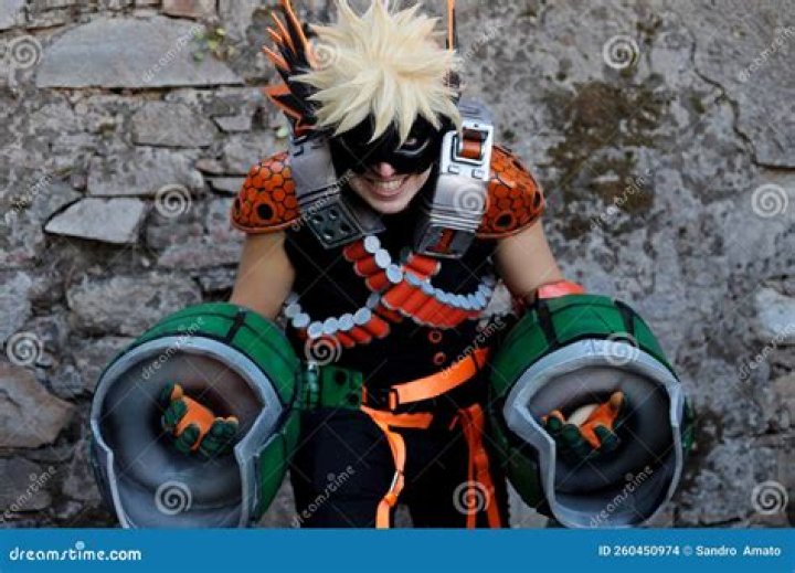 My Hero Academia cosplayer lights up internet as explosive Katsuki Bakugo