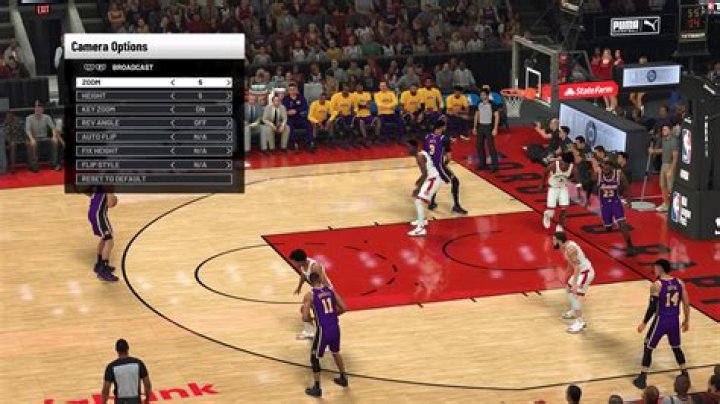 NBA 2K21: How to Change Camera Angles
