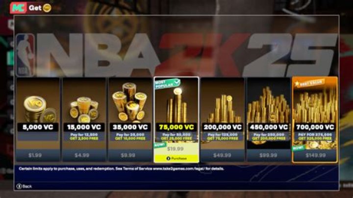 NBA 2K21 VC Prices and How to Earn VC for Free