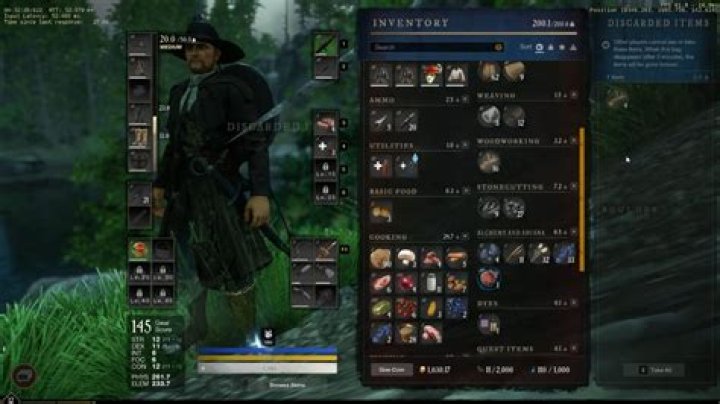 New World: How to Split & Drop Stacks of Items