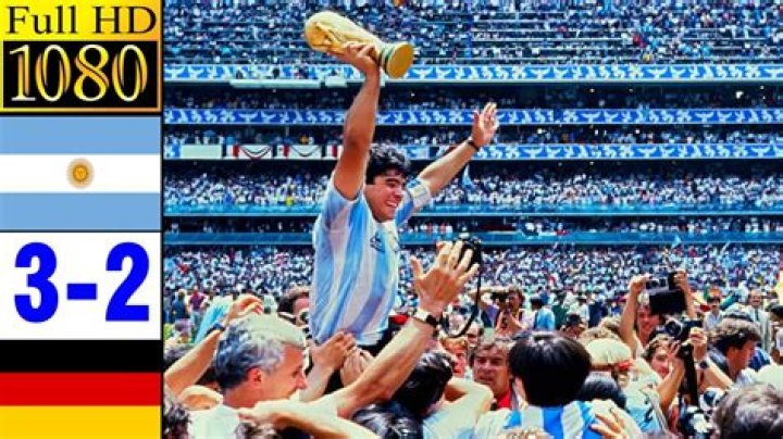 On this day in 1986, Argentina won their second World Cup