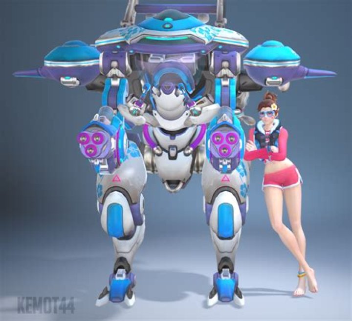 Overwatch Fan Designs Amazing Waveracer D.Va Fanart