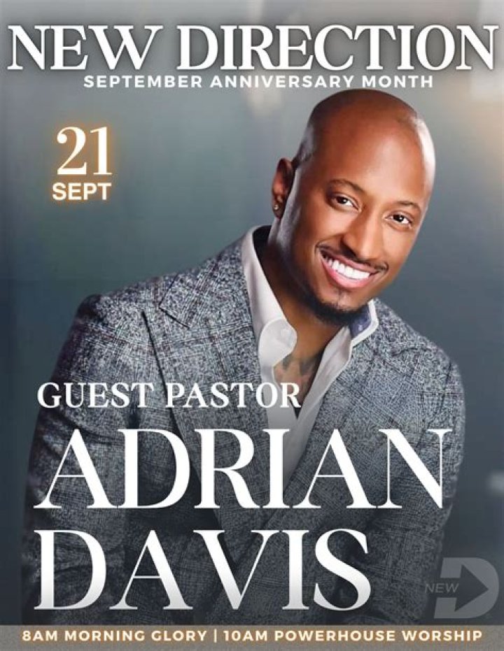 Pastor Adrian Davis Net Worth | Bio, Family, Address, Career