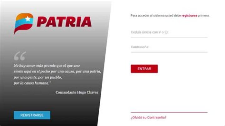 patria.org.ve login safely, analysis & comments