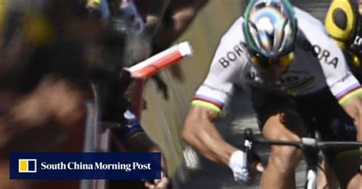 Peter Sagan disqualified in Tour de France after appearing to elbow rival and causing a crash