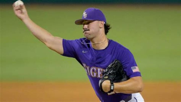 Pittsburgh selects hard-throwing LSU pitcher Paul Skenes with top pick of amateur draft