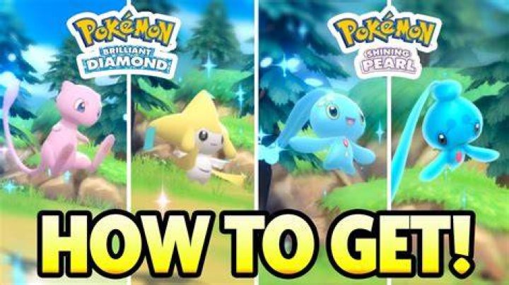 Pokemon Brilliant Diamond & Shining Pearl: How to Get Manaphy & Phione