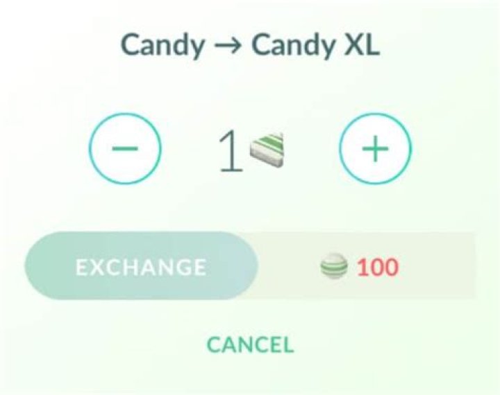 Pokémon Go XL Candy guide
