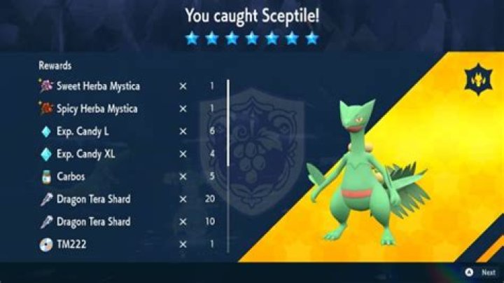 Pokemon Scarlet & Violet: How to beat 7-star Sceptile Tera Raid guide