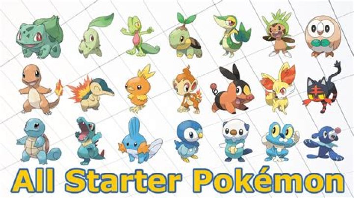 Pokemon Starters: Every Pokemon Starter Available Ever