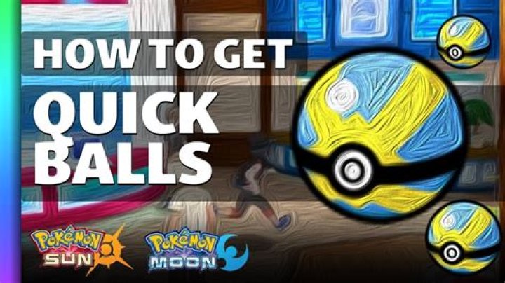 Pokemon Sun and Moon: Where to Get Quick Balls