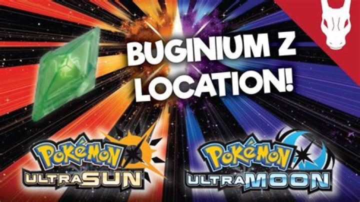 Pokemon Sun and Moon: Where to Get the Buginium Z