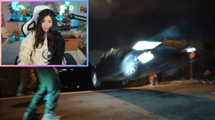 Pokimane slams viral flying Tesla stunt for taking things “too far”