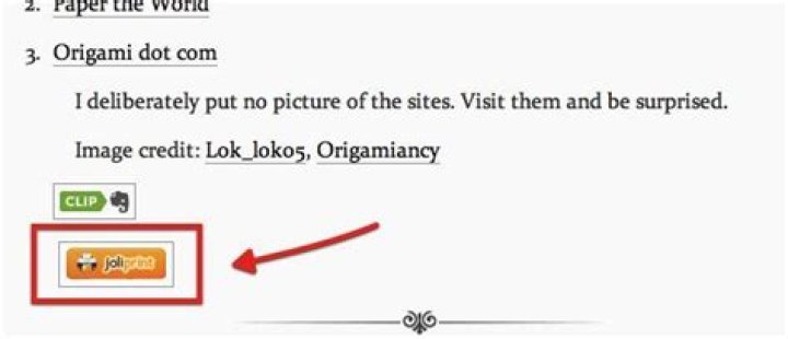 Print and Create Nice Looking PDF Files From Webpages with JoliPrint