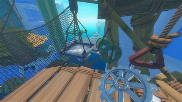 Raft Utopia tower, gears, and weight puzzle walkthrough