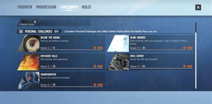 Rainbow Six Shadow Legacy battle pass details: all rewards & missions