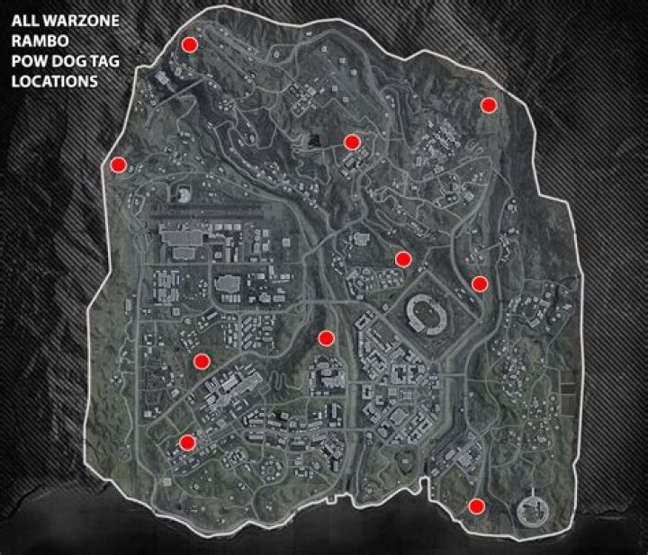 Rambo POW Survival Camp Locations