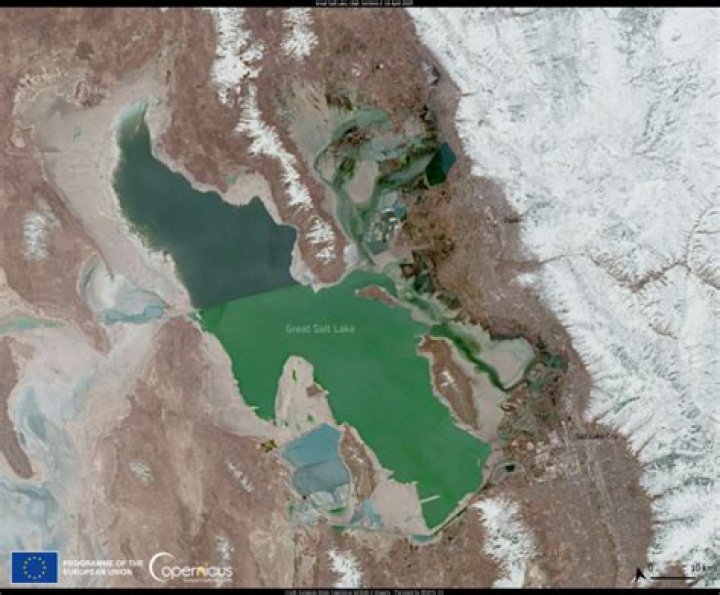 Recent storms increase the Great Salt Lake's water levels