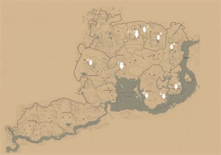 Red Dead Online: Gold Bar Locations