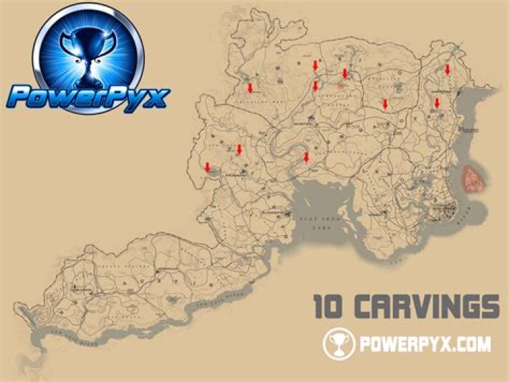Red Dead Redemption 2 Rock Carving Locations