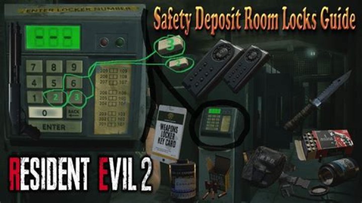 Resident Evil 2: How to Get the Safety Deposit Room Locker Keys