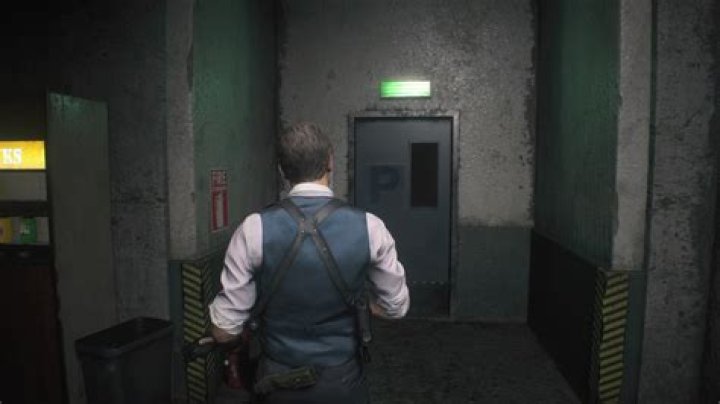 Resident Evil 2  remake Leon [2nd]: Parking Garage, Electronic Part 1, Break Room walkthrough