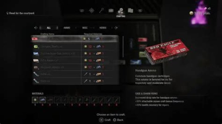 Resident Evil Village: How to Craft Items