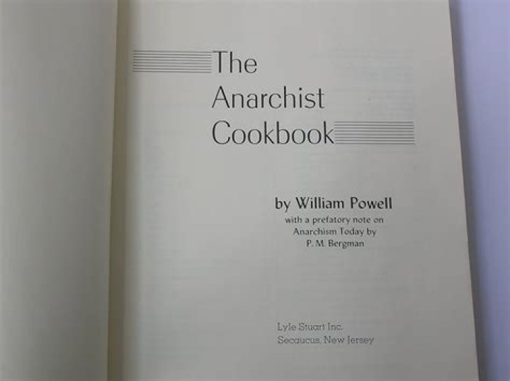 Rewind book: The Anarchist Cookbook, by William Powell