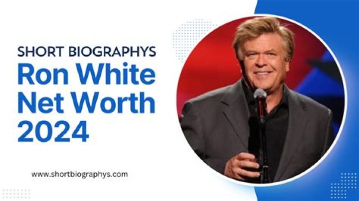 Ron White Net Worth 2024