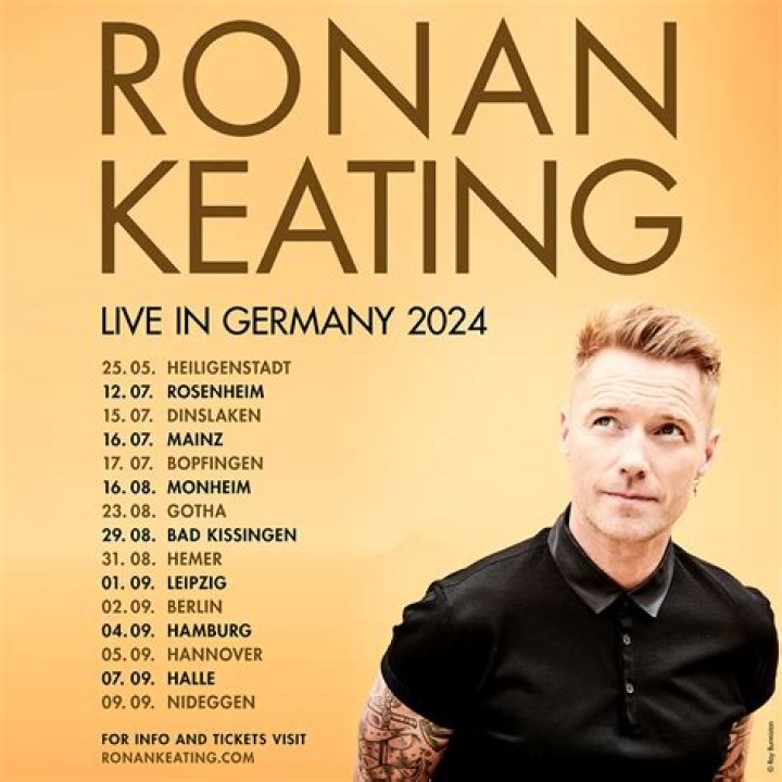 Ronan Keating Net Worth 2024