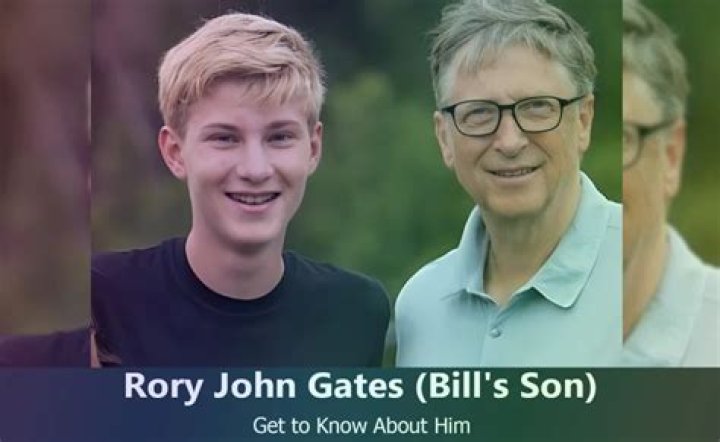 Rory John Gates, Bill Gates' son only son