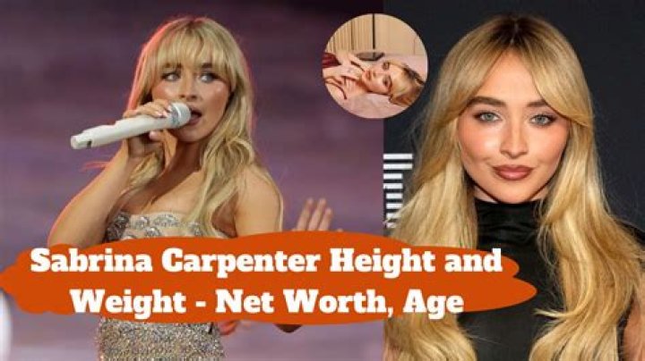 Sabrina Carpenter Height In Inches: Unveiling The Star's Physical Attributes