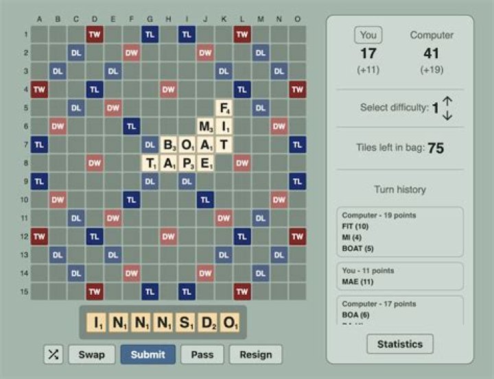 Scrabble (på norsk) - Spill Gratis