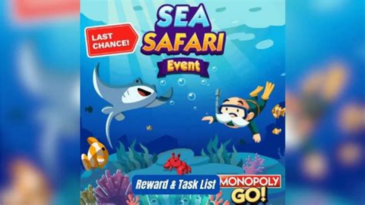 Sea Safari in Monopoly Go: Rewards, schedule, and more
