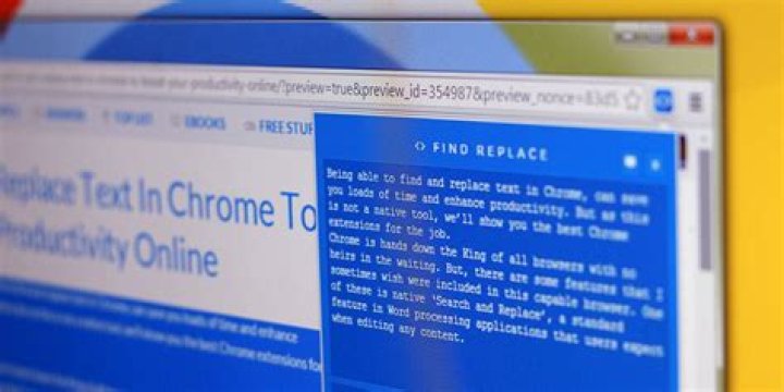 Search And Replace Text In Chrome To Boost Your Productivity Online