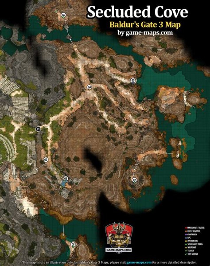 Secluded Cove walkthrough and tips — Baldur’s Gate 3 guide