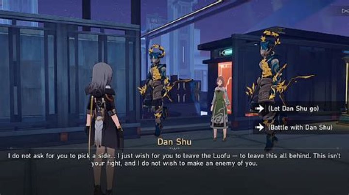 Should You Battle or Let Dan Shu Go In Honkai: Star Rail? Answered