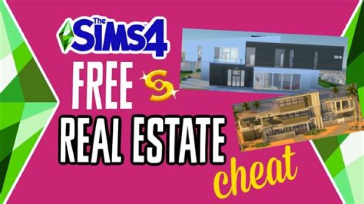 Sims 4: Free Real Estate Cheat (Free Houses Cheat)