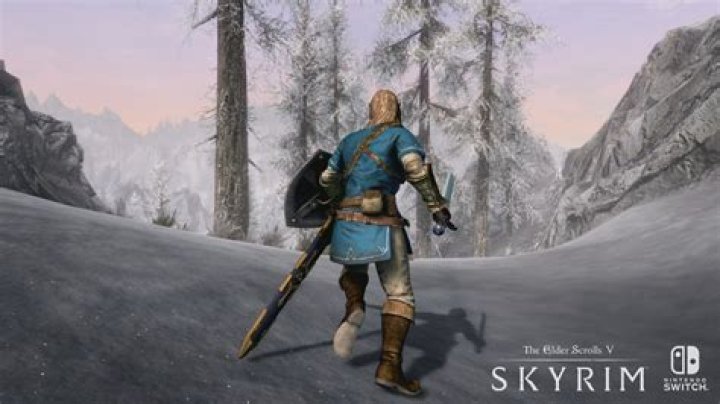 Skyrim for Nintendo Switch has a little Legend of Zelda in it