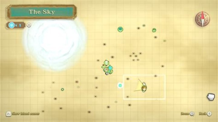 Skyward Sword Goddess Cube locations and maps