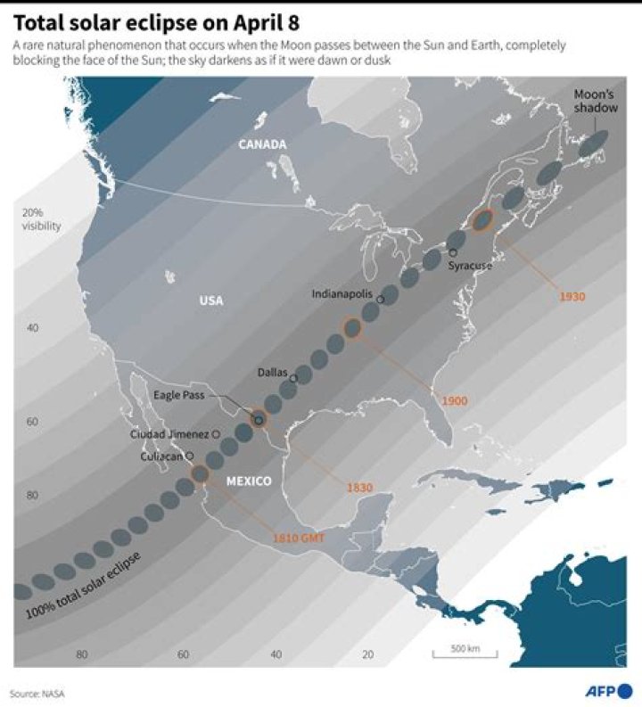 Solar eclipse frenzy hits North America
